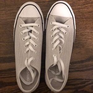 Light Grey Converse All Star